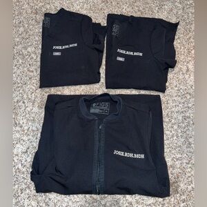 Fig scrub top and jacket bundle